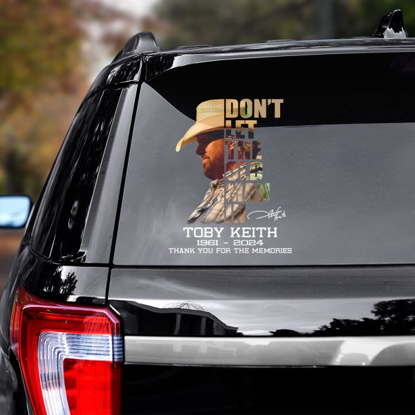 Toby Keith 3D Decal - TANTN 5569
