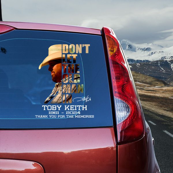 Toby Keith 3D Decal - TANTN 5569