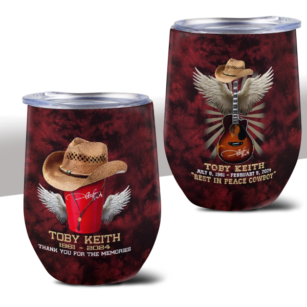 Toby Keith Wine Tumbler - TANTN 5570