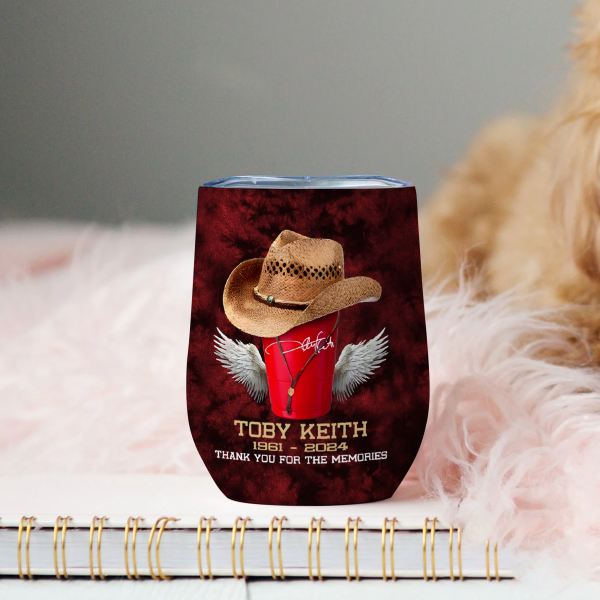 Toby Keith Wine Tumbler - TANTN 5570