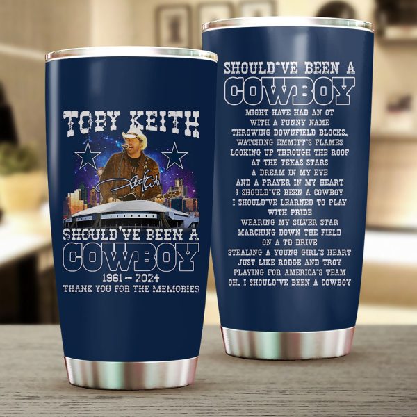 Toby Keith x Dallas Cowboys Tumbler Cup - MAITM 6224