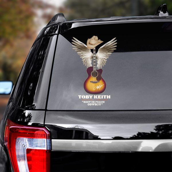 Toby Keith 3D Decal - TANTN 5568