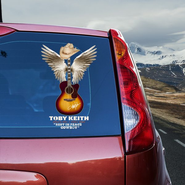 Toby Keith 3D Decal - TANTN 5568