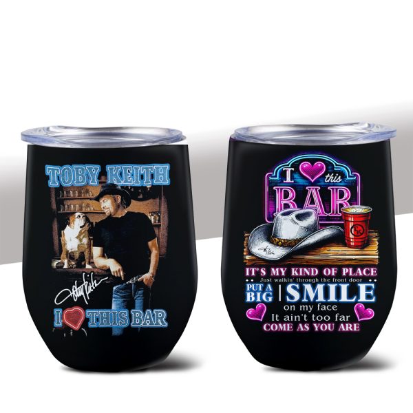 Toby Keith Wine Tumbler - MAITM 6243