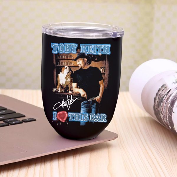 Toby Keith Wine Tumbler - MAITM 6243
