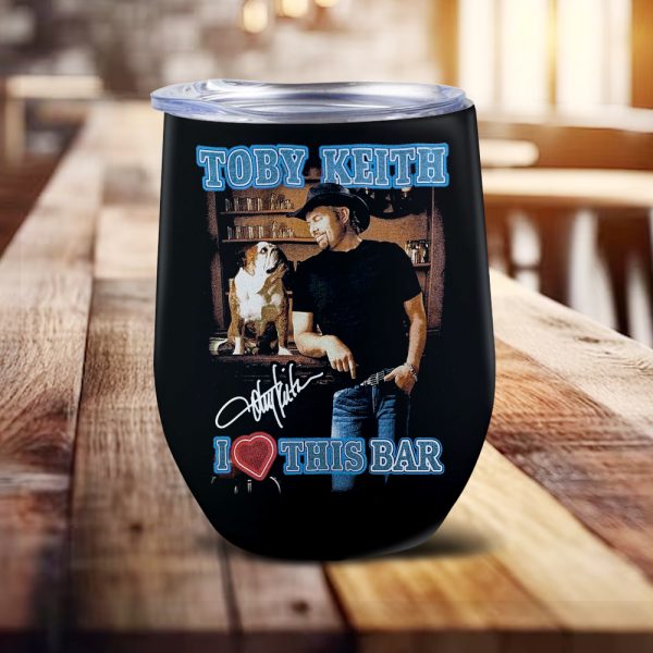 Toby Keith Wine Tumbler - MAITM 6243
