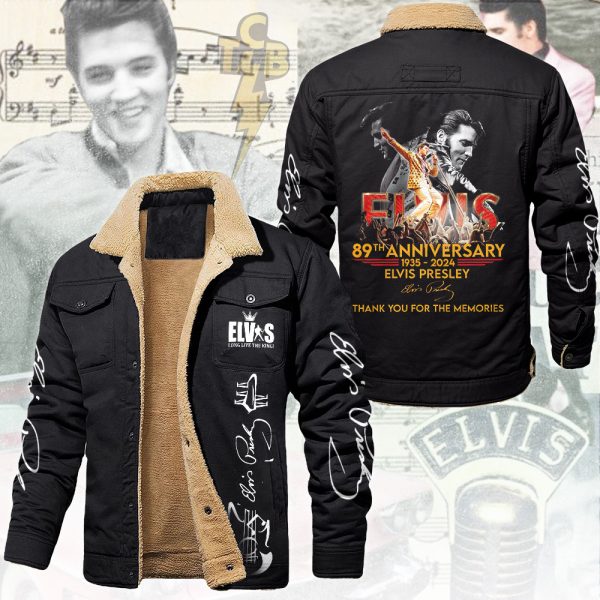 Elvis Presley 2D Winter Fleece Jacket - ANHNV 3948
