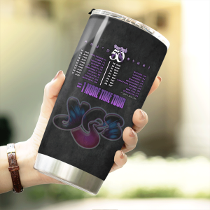 Deep Purple Tumbler Cup - HUANNM 4860