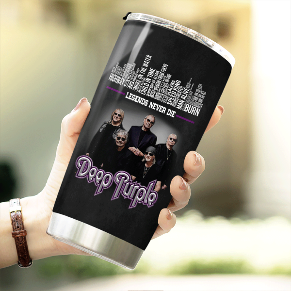 Deep Purple Tumbler Cup - HUANNM 4861