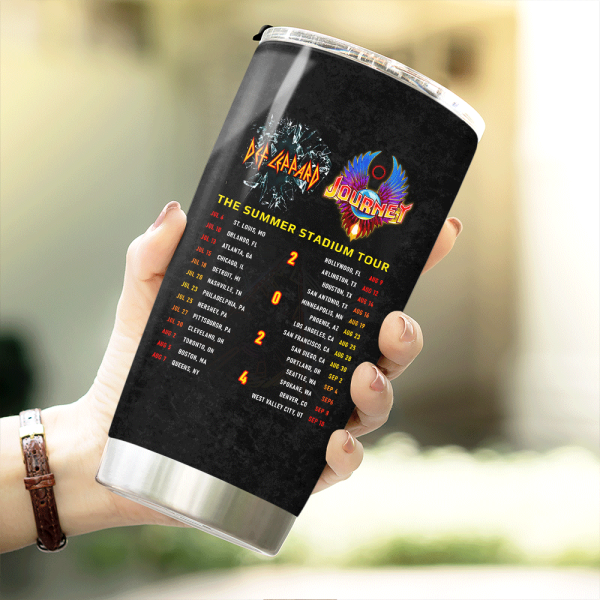 Def Leppard x Journey Tumbler Cup - HUANNM 4863.1