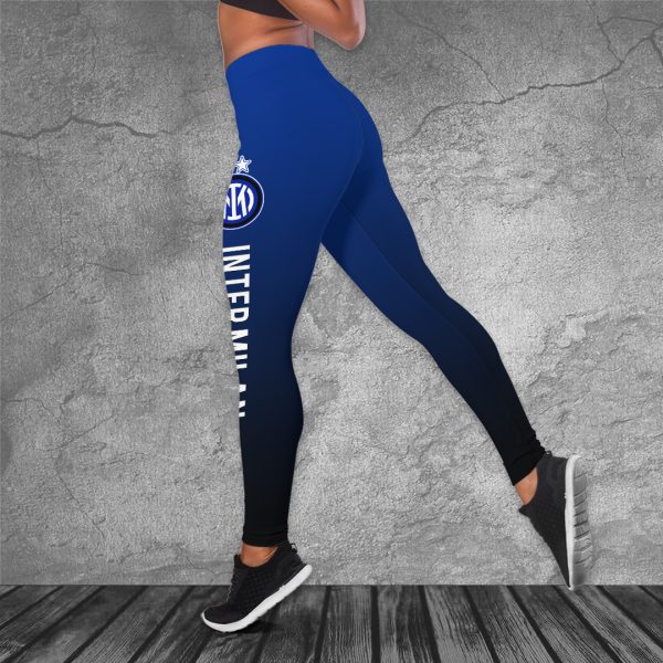 Personalized Inter Milan FC Hollow Tank Top Leggings - HUANNM 4911.1