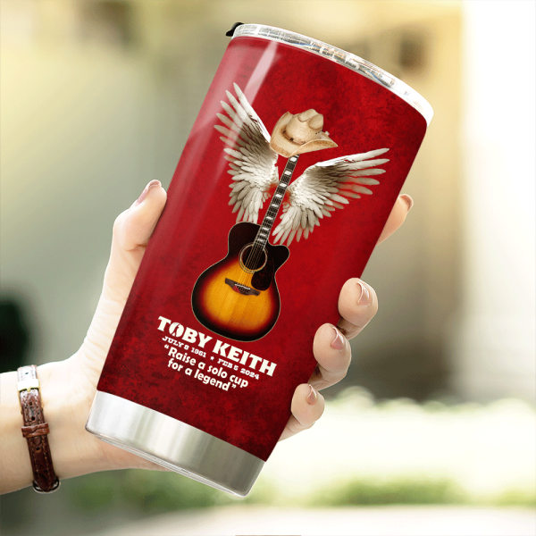Toby Keith Tumbler Cup - HUANNM 4687