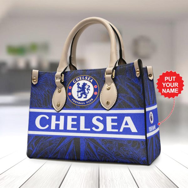 Personalized Chelsea FC Leather HandBag - MAITM 6577