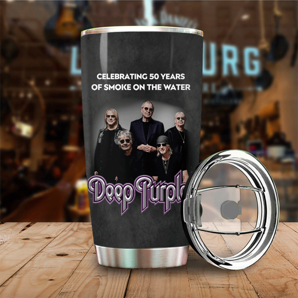 Deep Purple Tumbler Cup - HUANNM 4860