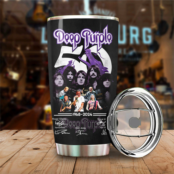 Deep Purple Tumbler Cup - HUANNM 4861