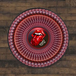 The Rolling Stones Foldable Round Rug - MAITM 6598