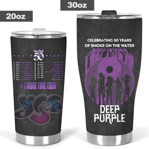 Deep Purple Tumbler Cup – HUANNM 4700