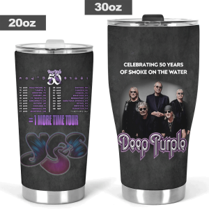 Deep Purple Tumbler Cup - HUANNM 4860