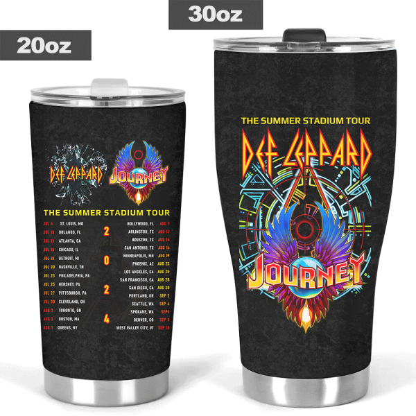 Def Leppard x Journey Tumbler Cup - HUANNM 4863.1