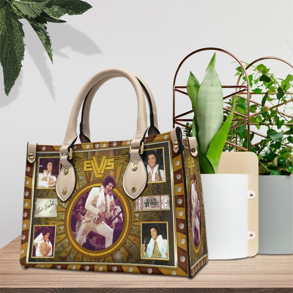 Elvis Presley Leather HandBag - HUANNM 4648