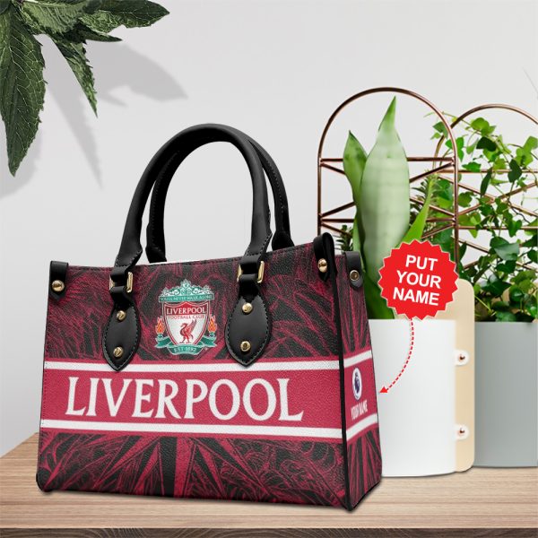 Personalized Liverpool FC Leather HandBag - MAITM 6569