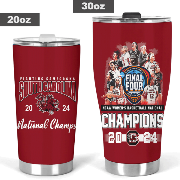 South Carolina Gamecocks Women's Basketball Tumbler Cup - HUANNM 4681
