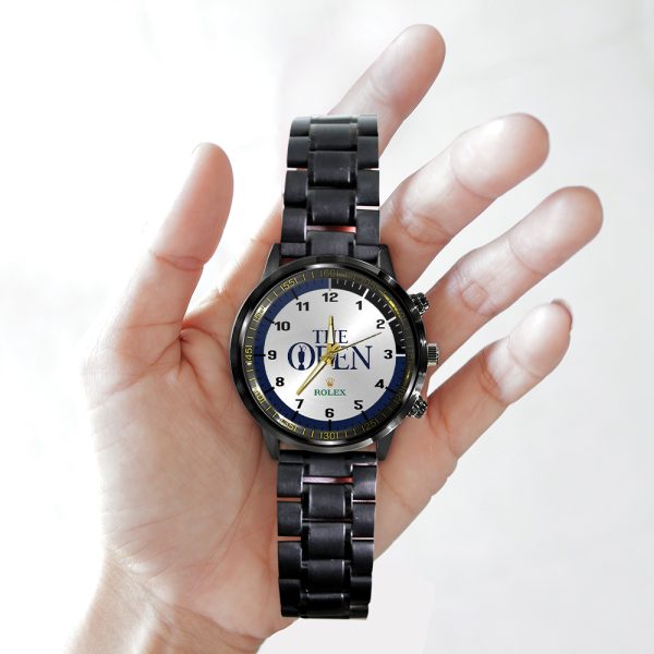 Golf The Open Championship x Rolex Black Stainless Steel Watch - MAITM 6338