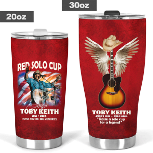 Toby Keith Tumbler Cup - HUANNM 4687