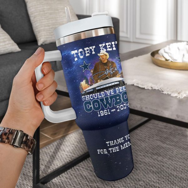 Toby Keith x Dallas Cowboys 40oz Stanley Tumbler - MAITM 6388
