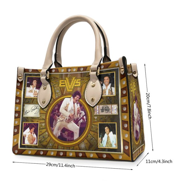 Elvis Presley Leather HandBag - HUANNM 4648