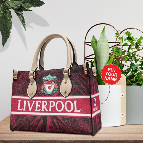 Personalized Liverpool FC Leather HandBag - MAITM 6569
