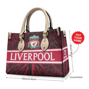 Personalized Liverpool FC Leather HandBag - MAITM 6569