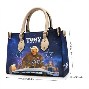 Toby Keith x Dallas Cowboys Leather HandBag - MAITM 6575