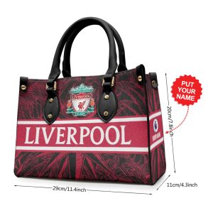 Personalized Liverpool FC Leather HandBag - MAITM 6569