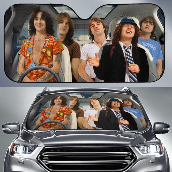 Rock Music Auto Sun Shade - HUANNM 856