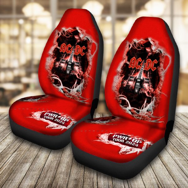 Rock Music 2PCS Car Seat Cover - HUANNM 4022