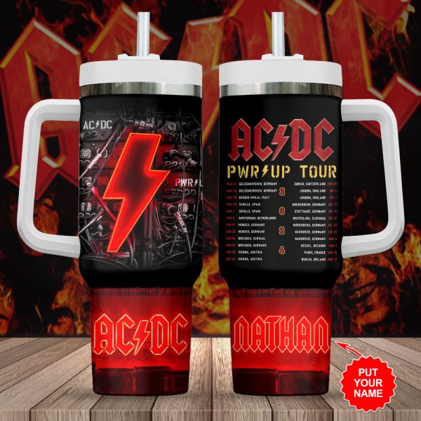 Personalized Rock Music 40oz Stanley Tumbler - MAITM 6538