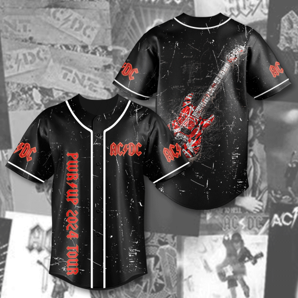 Rock Music Baseball Jersey - HUANNM 3973