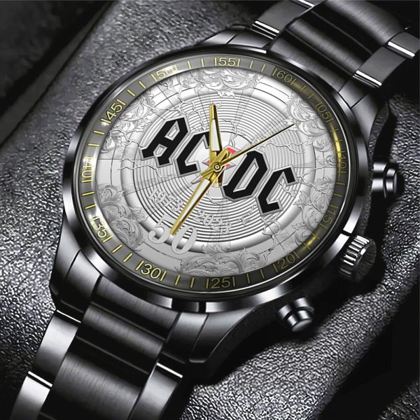 Rock Music Black Stainless Steel Watch - TANTN 5978