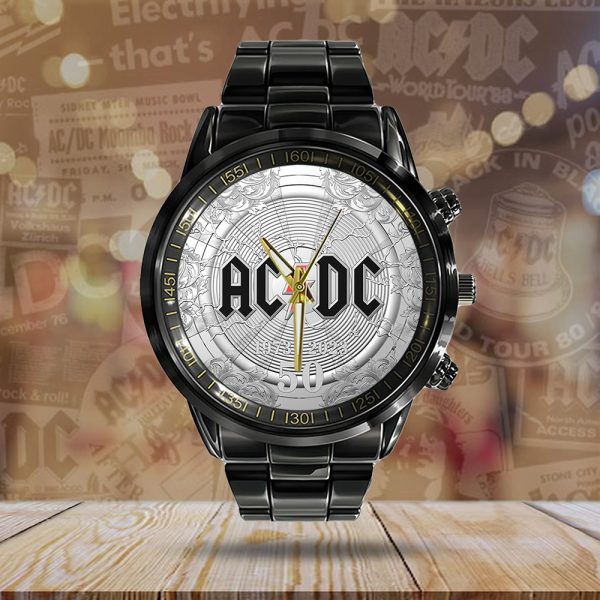 Rock Music Black Stainless Steel Watch - TANTN 5978