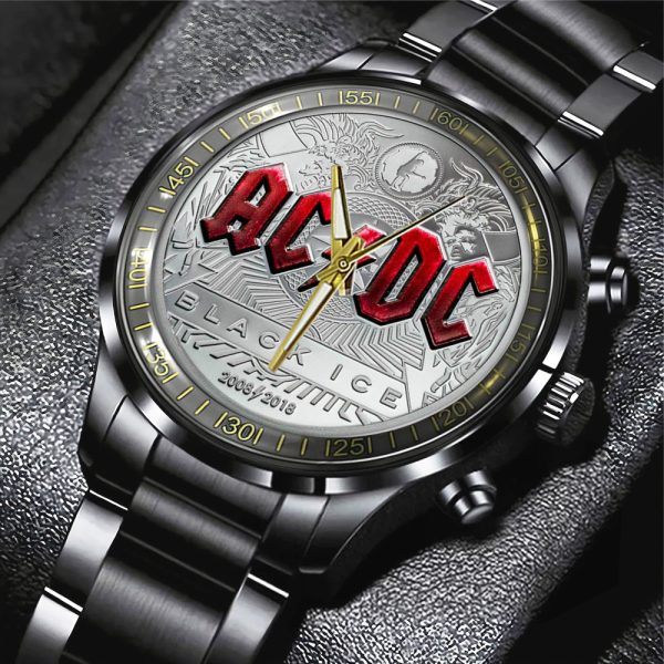 Rock Music Black Stainless Steel Watch - TANTN 5980