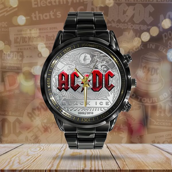 Rock Music Black Stainless Steel Watch - TANTN 5980