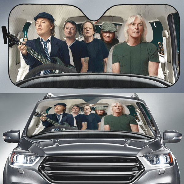 Rock Music Auto Sun Shade - HUANNM 782