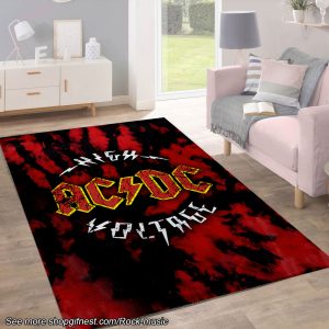 Rock Music Rectangular Rug - HUANNM 1188
