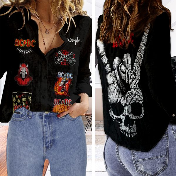 Rock Music 3D Linen Shirt - HUANNM 832