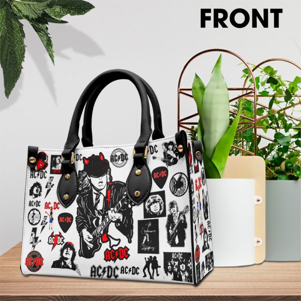 Rock Music x Angus Young Leather HandBag - MAITM 6329