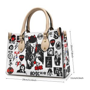 Rock Music x Angus Young Leather HandBag - MAITM 6329