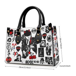 Rock Music x Angus Young Leather HandBag - MAITM 6329