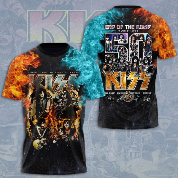 Kiss Band 3D Apparel - HUANNM 155