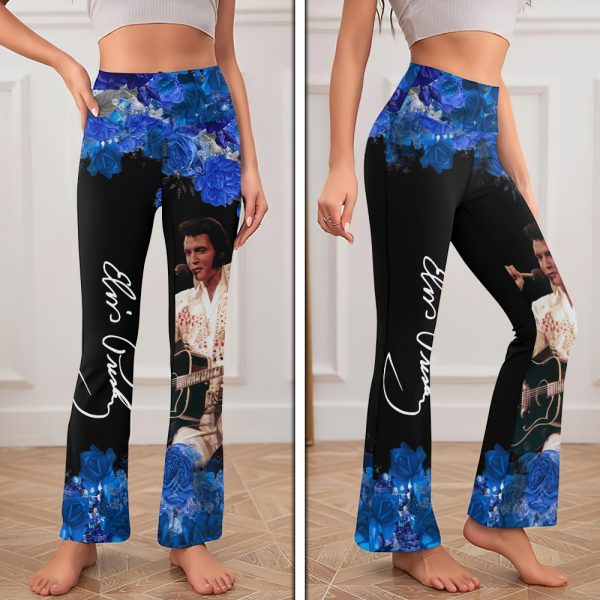 Elvis Presley 3D Flare Yoga Pants - HOATT 4629